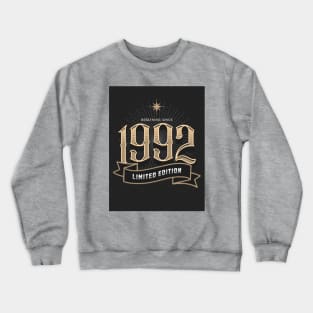 Birth Year 1992 Crewneck Sweatshirt